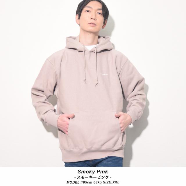 厚手プルオーバーパーカー