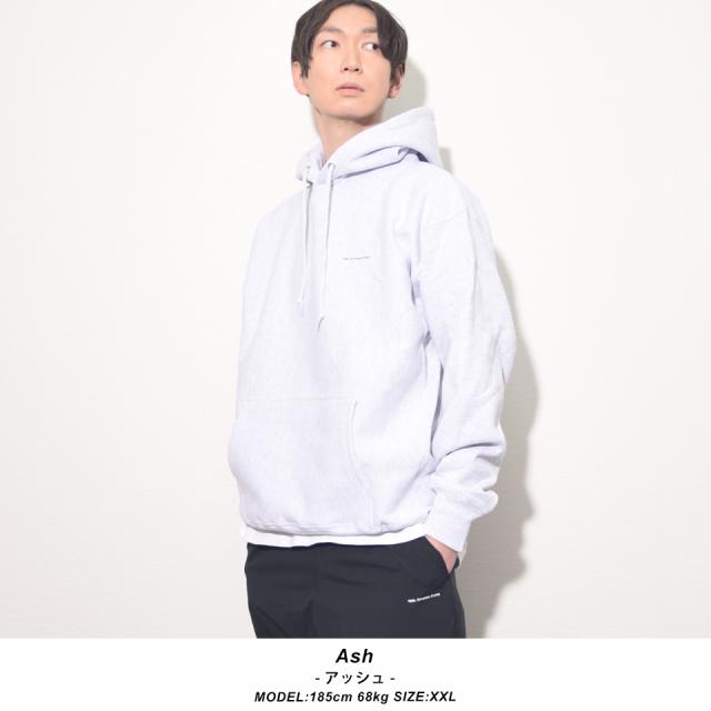 厚手プルオーバーパーカー