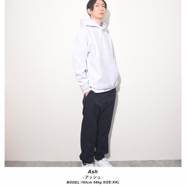 厚手プルオーバーパーカー