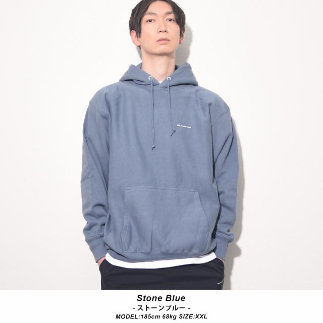 厚手プルオーバーパーカー