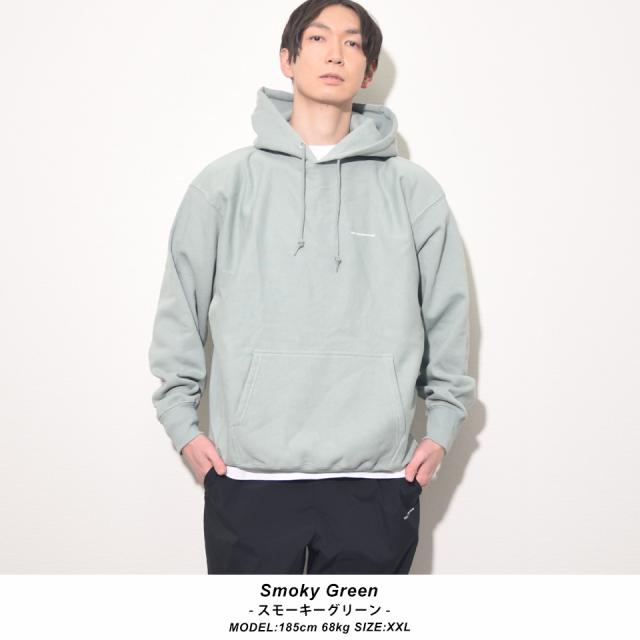 厚手プルオーバーパーカー