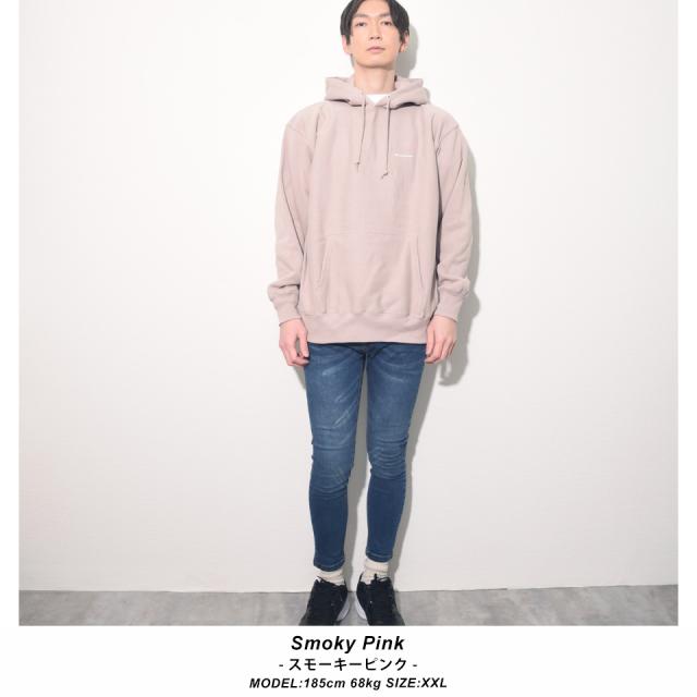 厚手プルオーバーパーカー