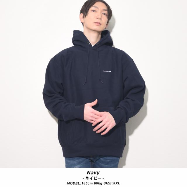 厚手プルオーバーパーカー