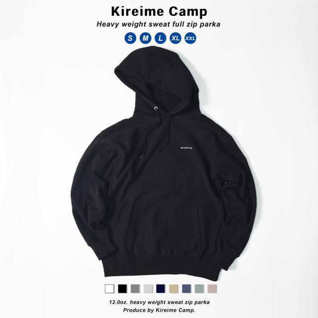 厚手プルオーバーパーカー
