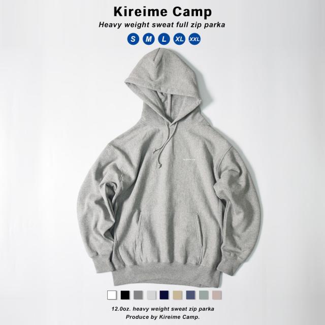 厚手プルオーバーパーカー