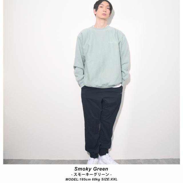 厚手クルーネックスウェット