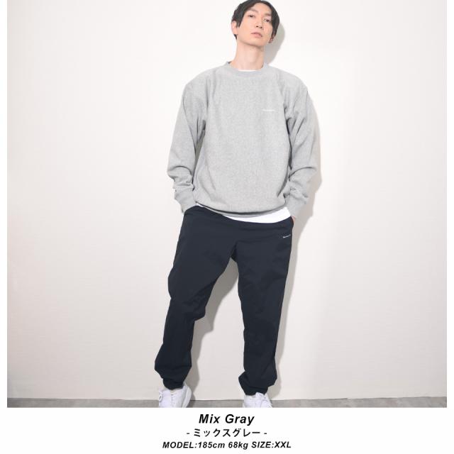 厚手クルーネックスウェット