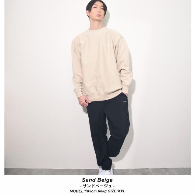 厚手クルーネックスウェット