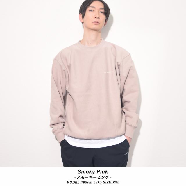 厚手クルーネックスウェット