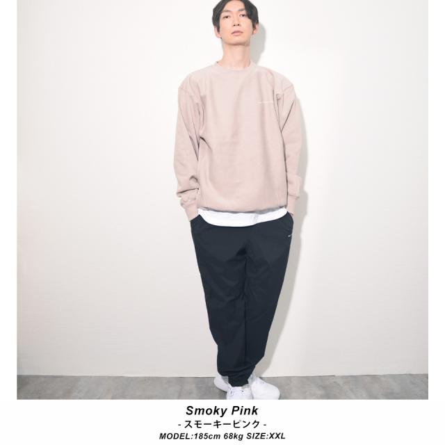 厚手クルーネックスウェット