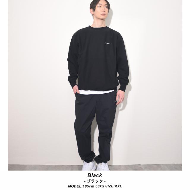 厚手クルーネックスウェット