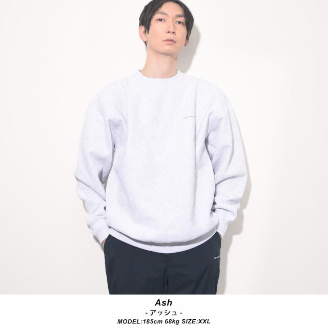 厚手クルーネックスウェット