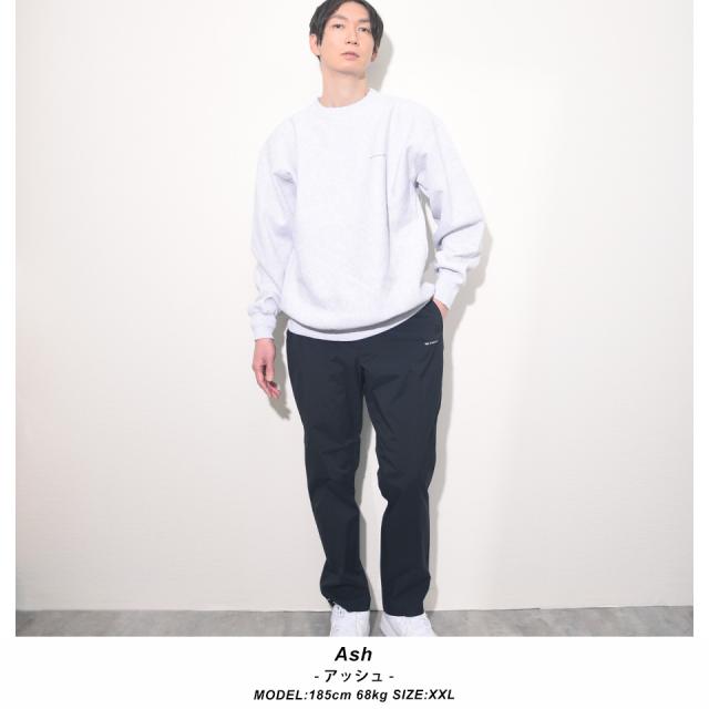 厚手クルーネックスウェット