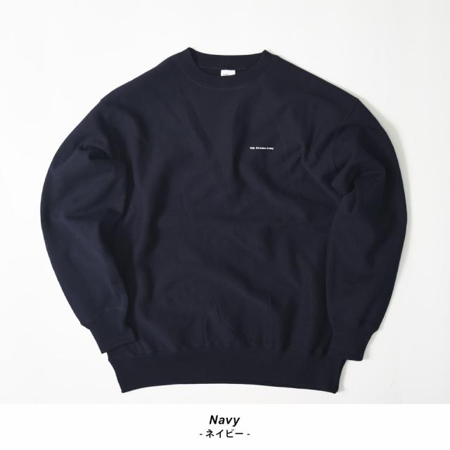 厚手クルーネックスウェット