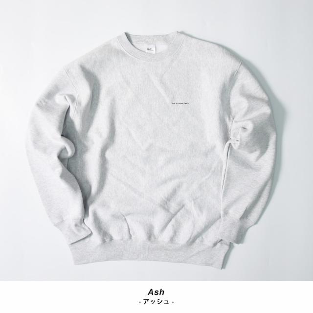 厚手クルーネックスウェット