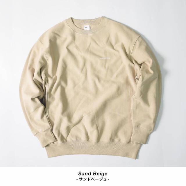 厚手クルーネックスウェット