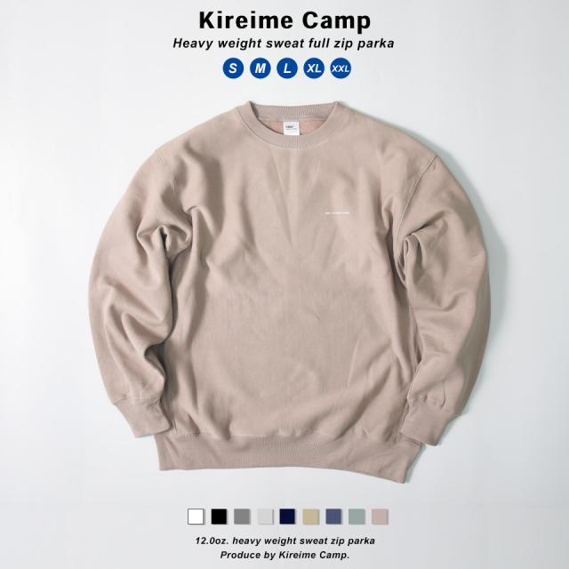 厚手クルーネックスウェット