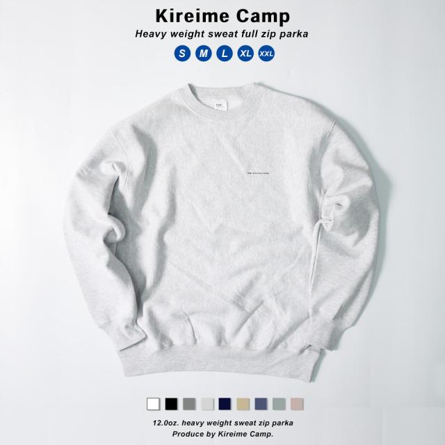 厚手クルーネックスウェット