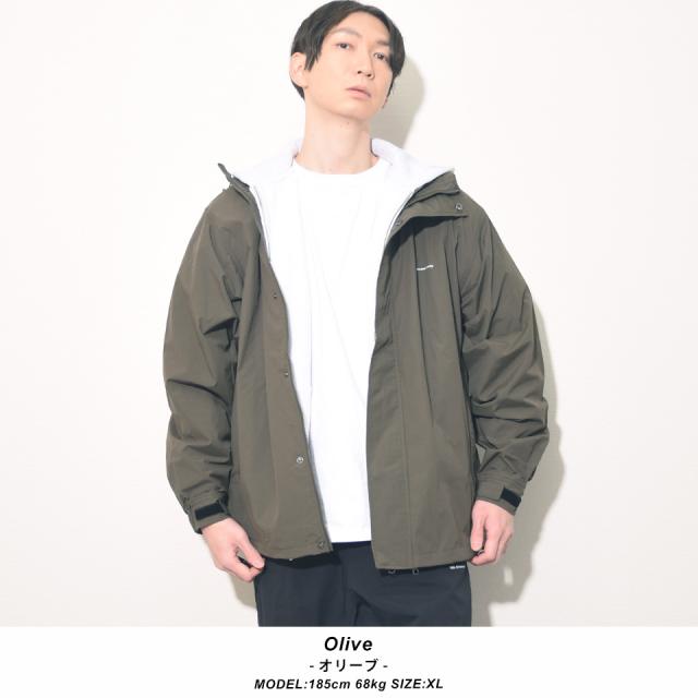 アウトドアフルジップパーカー