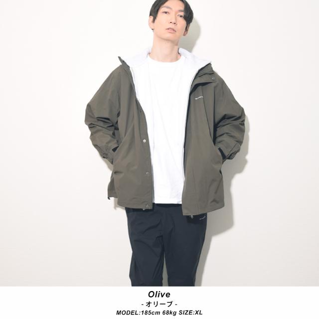 アウトドアフルジップパーカー