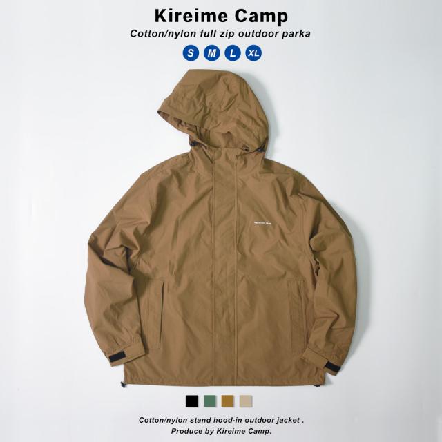 アウトドアフルジップパーカー
