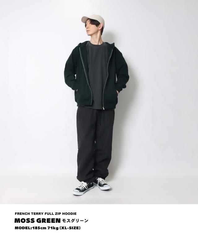 ジップパーカー