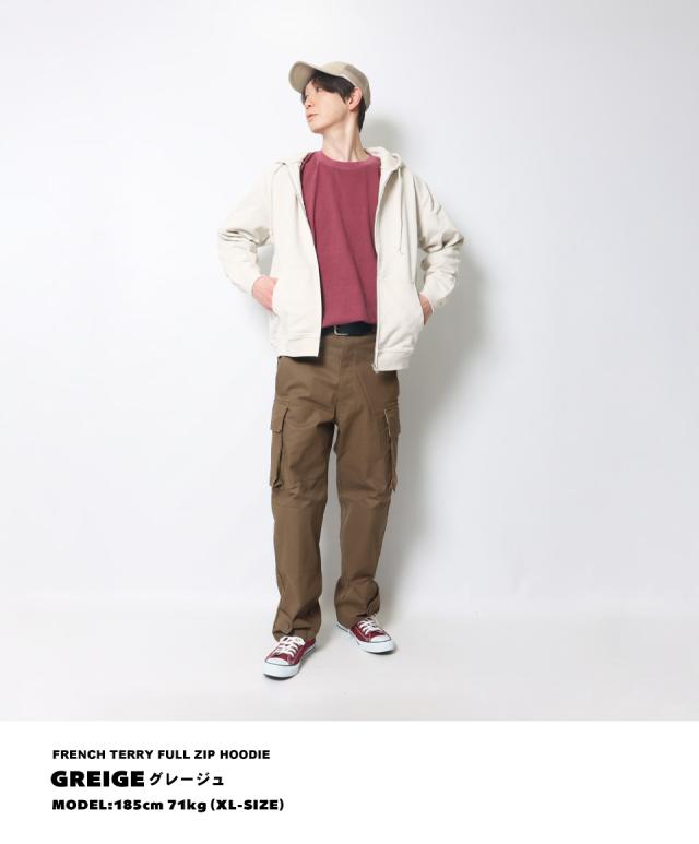 ジップパーカー