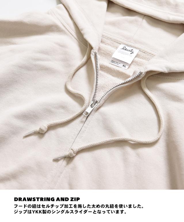 ジップパーカー