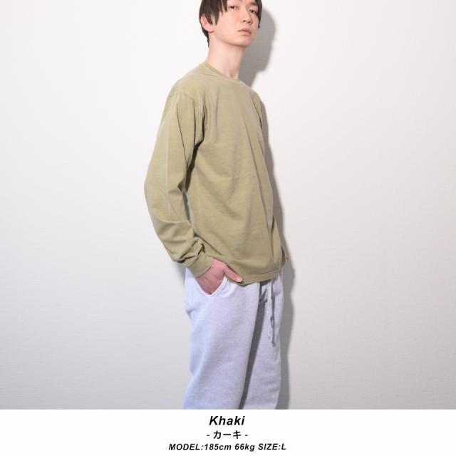 染めロングTシャツ