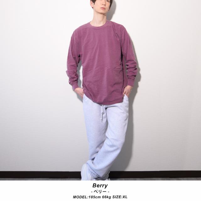 染めロングTシャツ