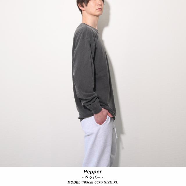 染めロングTシャツ