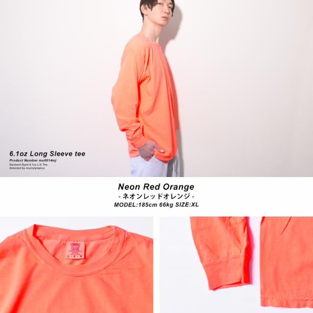 染めロングTシャツ