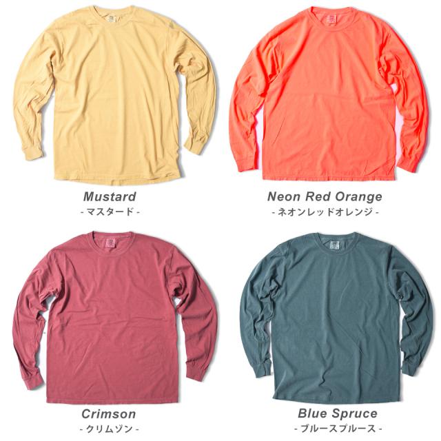 染めロングTシャツ