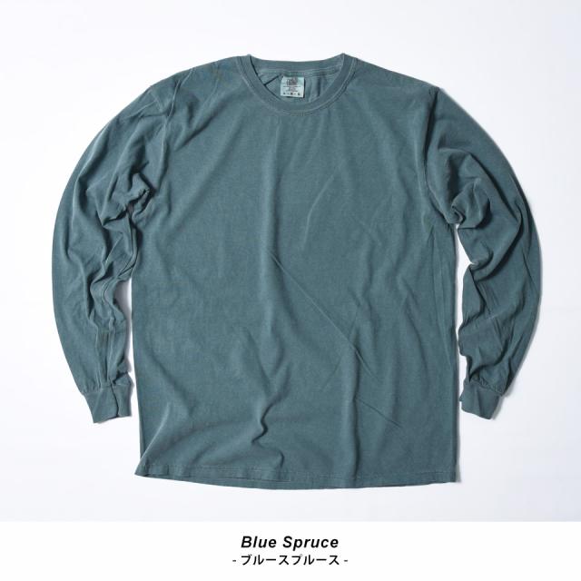 染めロングTシャツ