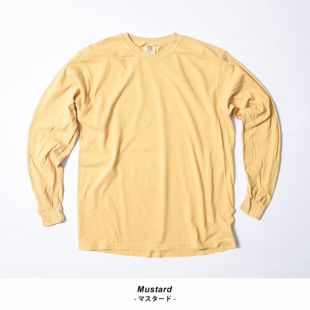 染めロングTシャツ