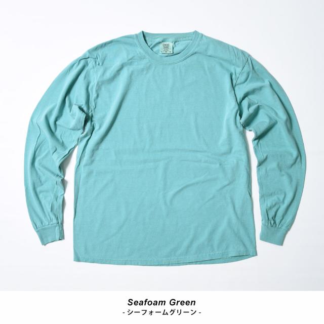 染めロングTシャツ