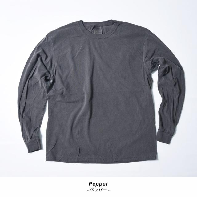 染めロングTシャツ