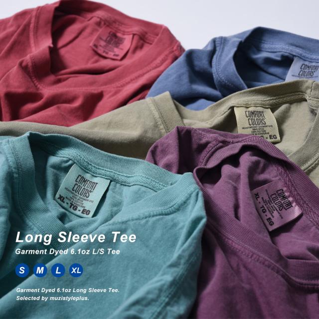 染めロングTシャツ