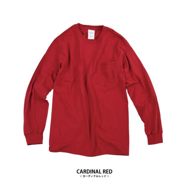 ポケット付ロングTシャツ