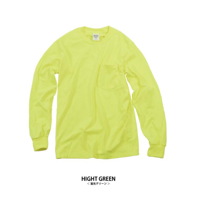 ポケット付ロングTシャツ