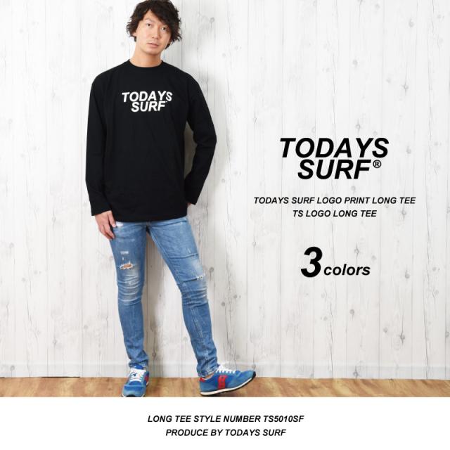 TODAYS SURFのロンT メンズ おしゃれ ロングTシャツ