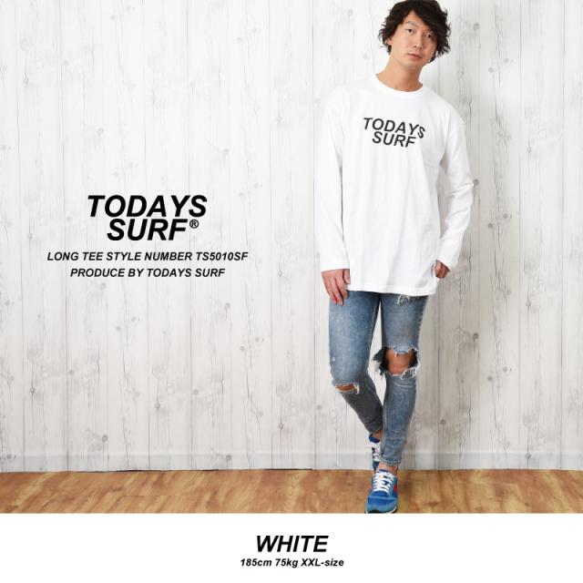 TODAYS SURFのロンT メンズ おしゃれ ロングTシャツ