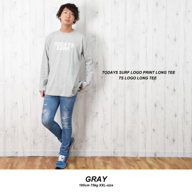 TODAYS SURFのロンT メンズ おしゃれ ロングTシャツ