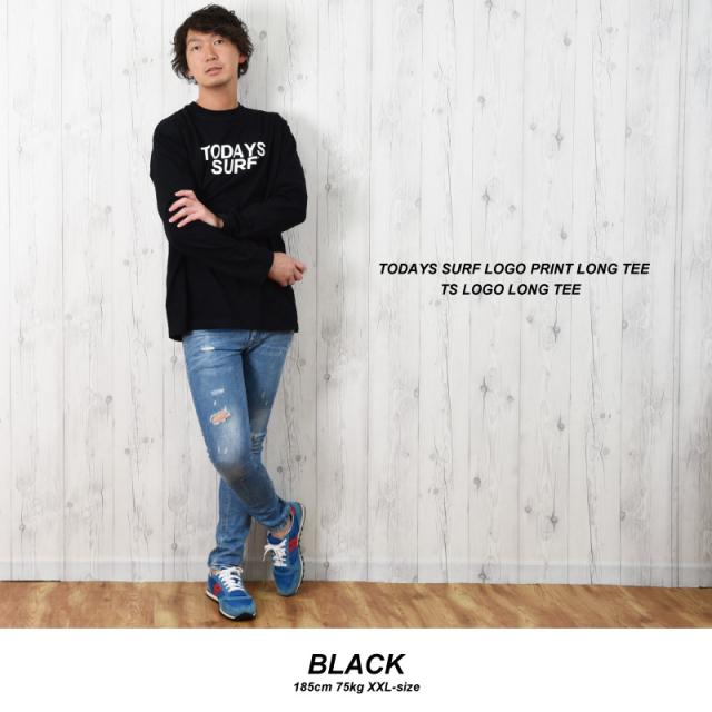 TODAYS SURFのロンT メンズ おしゃれ ロングTシャツ