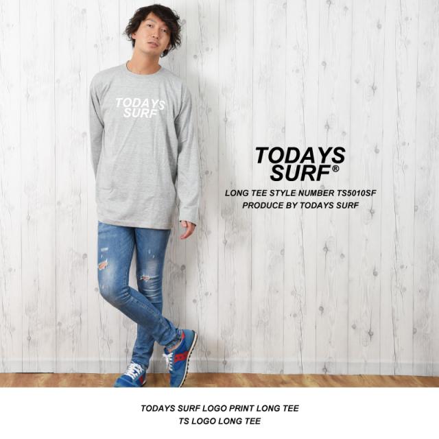 TODAYS SURFのロンT メンズ おしゃれ ロングTシャツ
