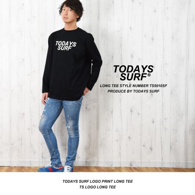TODAYS SURFのロンT メンズ おしゃれ ロングTシャツ