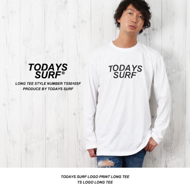 TODAYS SURFのロンT メンズ おしゃれ ロングTシャツ