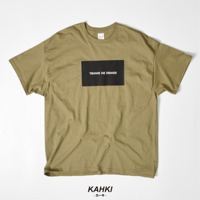 ビッグシルエット/ボックスロゴtシャツ