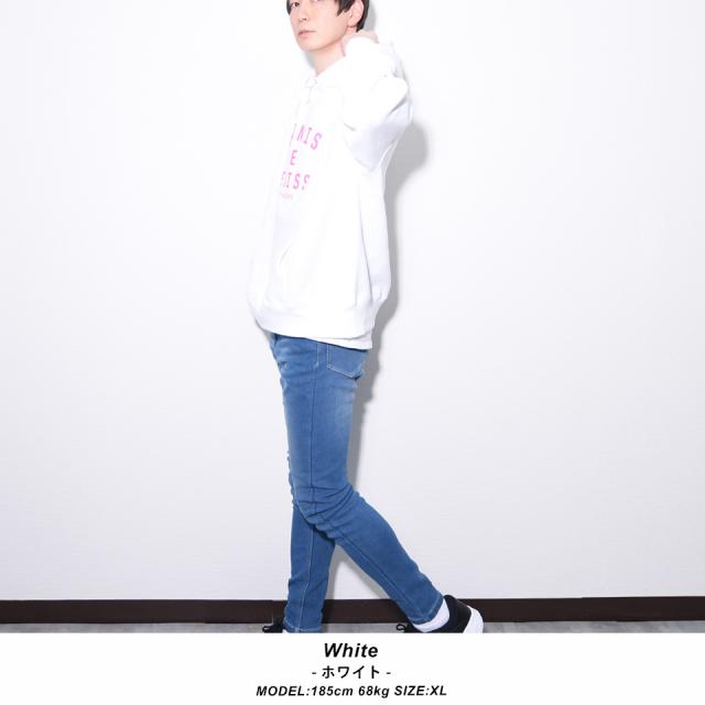 ビッグシルエットパーカー