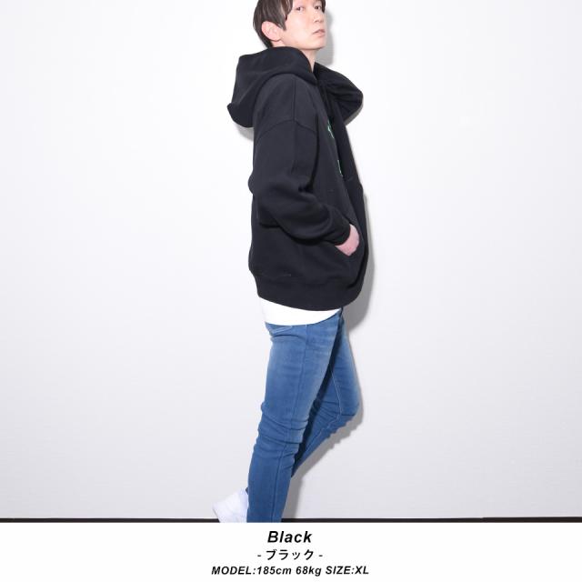 ビッグシルエットパーカー